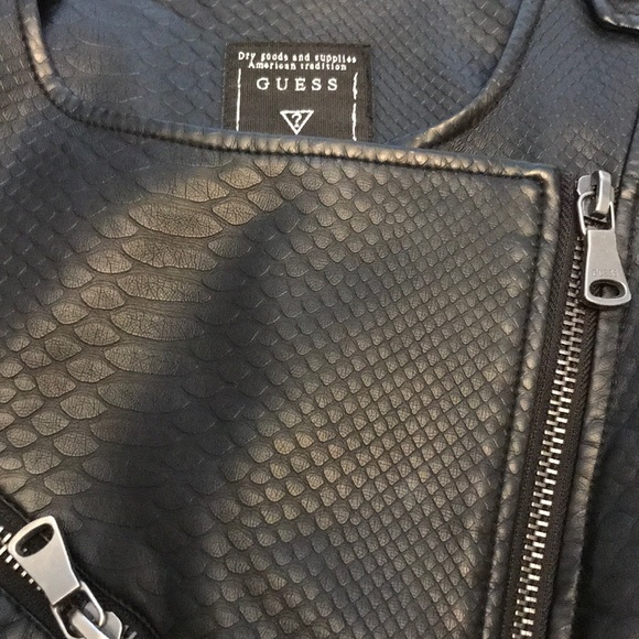 Guess leather bomber jacket - Picture 8 of 8